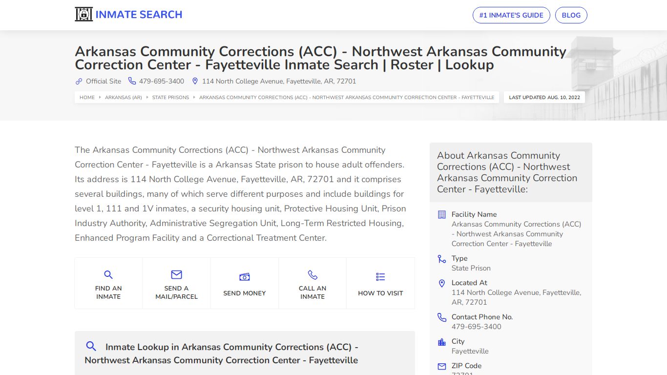 Arkansas Community Corrections (ACC) - inmate-search.online